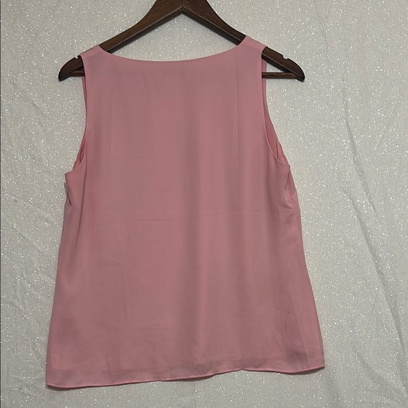 White House Black Market Pink Tank Top V-Neck - Picture 4 of 6